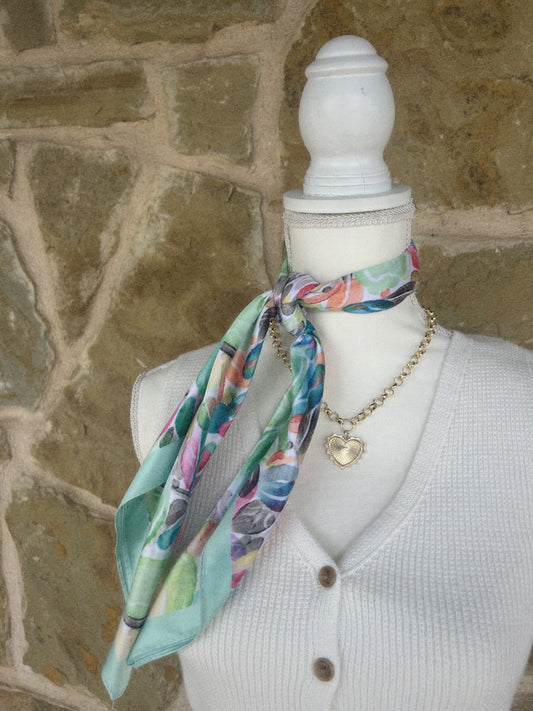 Floral Scarf