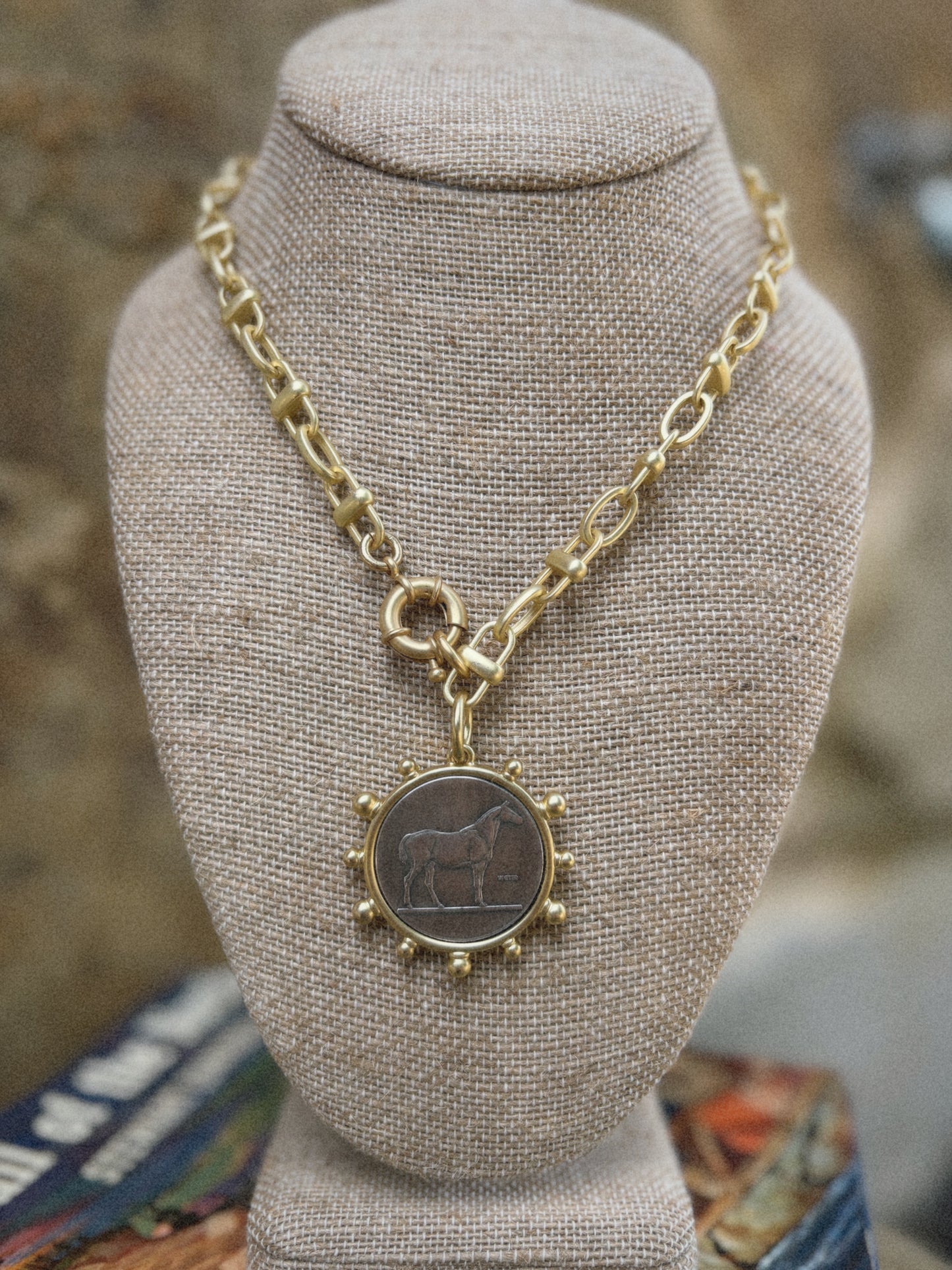 The Mckinney Medallion Necklace